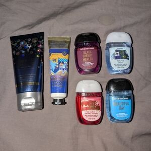 Bath & Body Works Blue and Red Lotion & Moisturizer